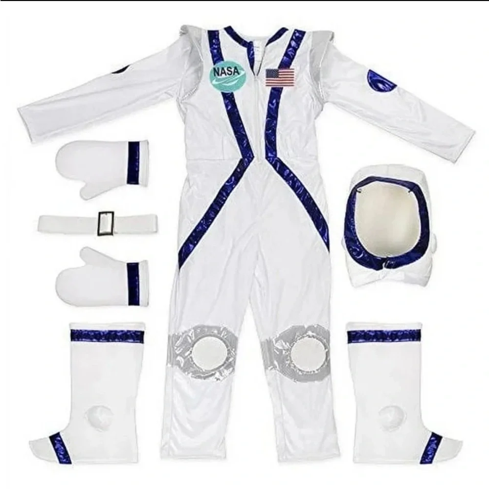Spunky Astronaut Kids‎ NWT Costume Size 3-4 Space Cadet Halloween Outfit